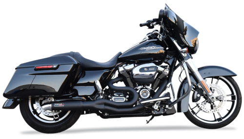 Bassani Manufacturing - Bassani Manufacturing Road Rage II 2:1 Mid-Lenght Exhaust System - Chrome - 1F62C