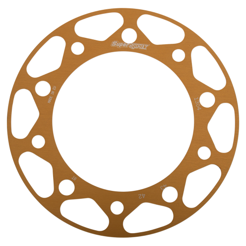 Supersprox - Supersprox Edge Disc Insert - 42T Rear Sprocket - Gold - RACD1304-42-GLD