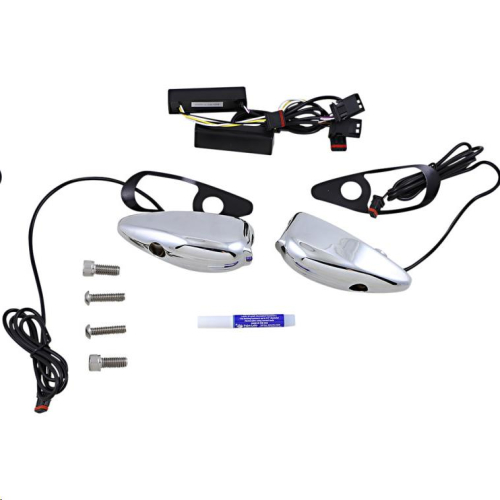 Custom Dynamics - Custom Dynamics Probeam Turn Signals - Chrome - PB-RG-TS-15-C