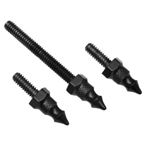Kuryakyn - Kuryakyn Windshield Mounting Spikes - Gloss Black - Set - 5714
