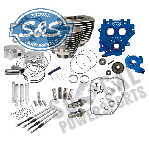 S&S Cycle - S&S Cycle Power Package - Gear Drive - Black - 330-0669