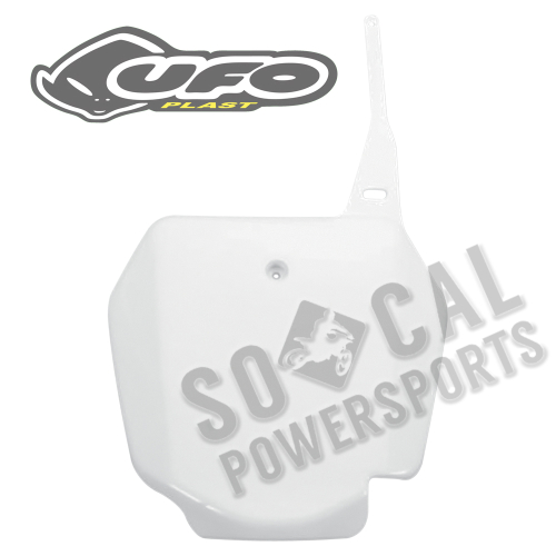 UFO Plastics - UFO Plastics Front Number Plate - White - SU03968-041