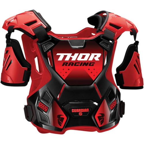 Thor - Thor Guardian Roost Deflector - 2701-0958 - Red/Black - XL-2XL