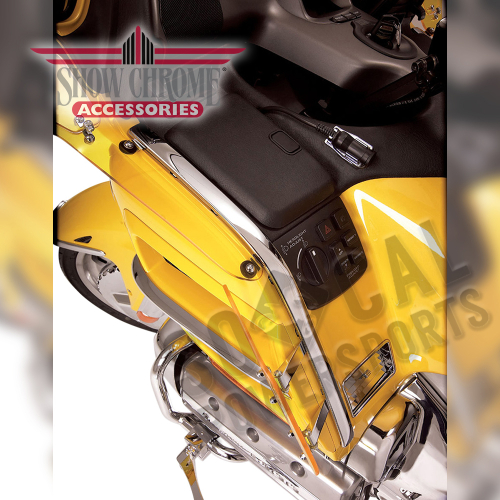 Show Chrome - Show Chrome Fairing Face Molding - 52-643