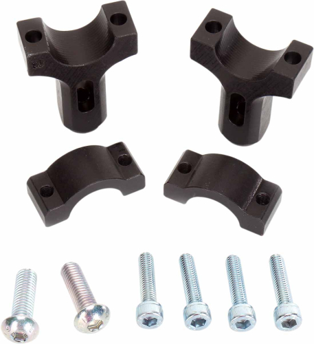 Moose Racing - Moose Racing Inner Mount Clamp for Aluminum Handguards - Black - 50-014B
