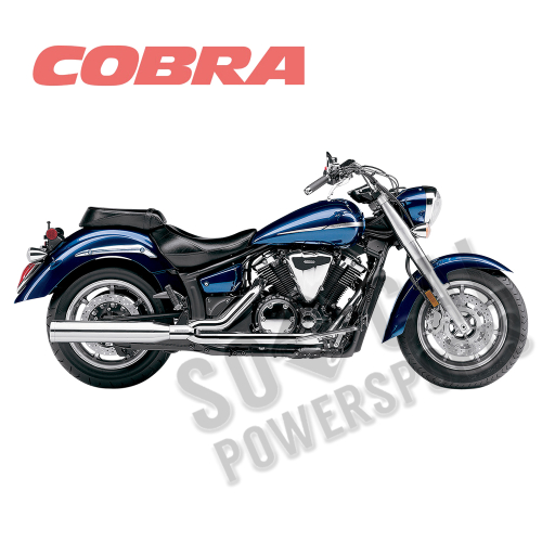 Cobra - Cobra PowerPro HP 2 Into 1 with Billet Tip Exhaust - 2475