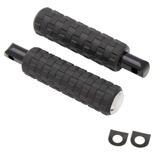 Arlen Ness - Arlen Ness Fusion Footpegs - Air Trax - Chrome - I-1307