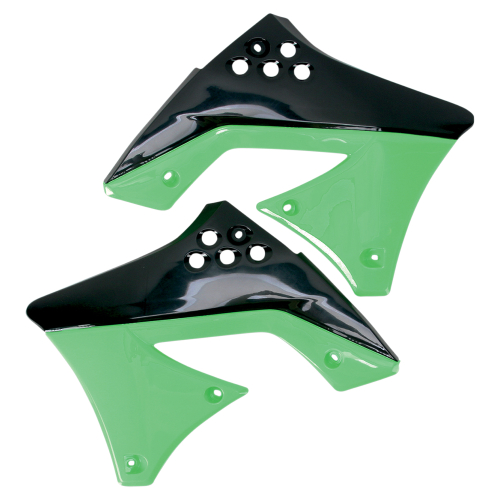 UFO Plastics - UFO Plastics Radiator Covers - OEM Dual Color - KA04712-999