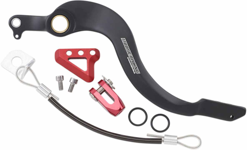 Moose Racing - Moose Racing Brake Pedal - Red - 82-0106-21-11
