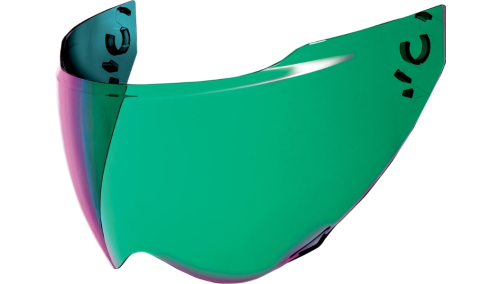 Icon - Icon Shield Replacement for Icon Domain Helmets - RST Green - 0130-1049
