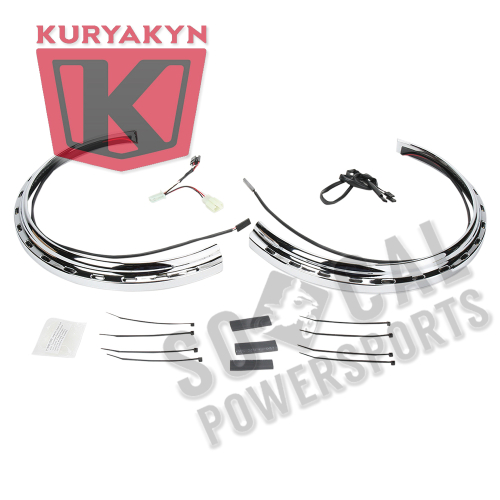 Kuryakyn - Kuryakyn LED Ring of Fire - Amber/Amber - 7390