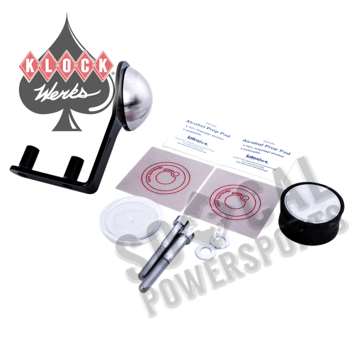 Klock Werks - Klock Werks iOmounts Device Mount - Black - KWD-06-0383