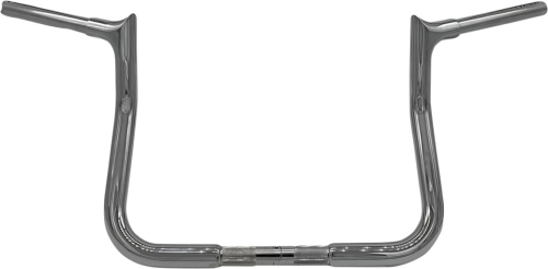 Fat Baggers, Inc. - Fat Baggers, Inc. 1-1/4in. EZ Install Reduced Reach Pointed Top Handlebar - Chrome - 905011