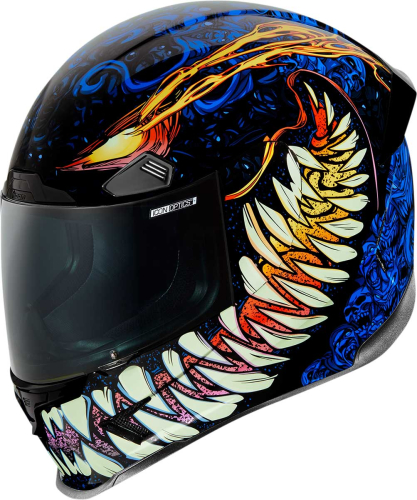 Icon - Icon Airframe Pro Soul Food Helmet - 0101-14721 - Blue - Small