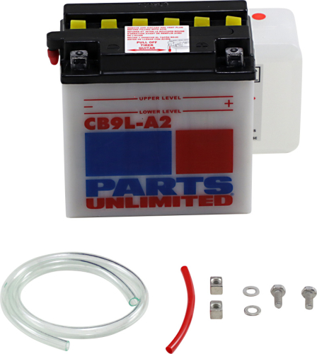 Parts Unlimited - Parts Unlimited 12V Heavy Duty Battery Kit - CB9L-A2-FP