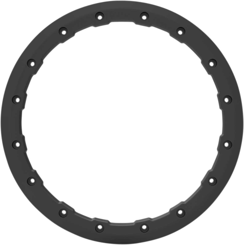 AMS - AMS Roll N 106 Beadlock Rings - 14in. - Black - 14B01