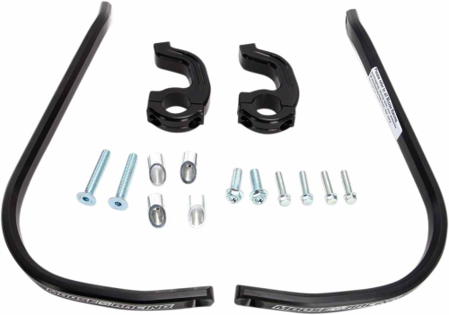 Moose Racing - Moose Racing Pro-Taper 1 1/8in. Contour Handguards - Black - 0635-1489