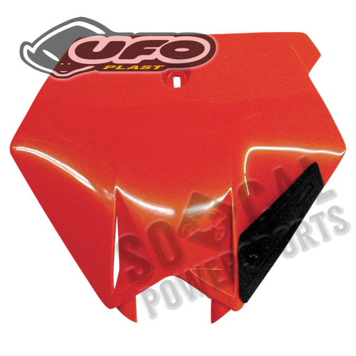 UFO Plastics - UFO Plastics Front Number Plate - Orange - KT03078-127