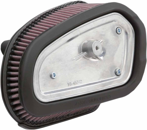 Arlen Ness - Arlen Ness Big Sucker Stage I Air Filter Kit for OEM Cover - Chrome - 18-458