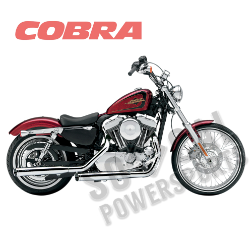 Cobra - Cobra 3in. Slip-Ons - Chrome - 6032