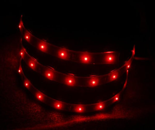 Bluhm Enterprises - Bluhm Enterprises LED Accent Light 3ft. Strip Kit - Red - BL-ASLEDR