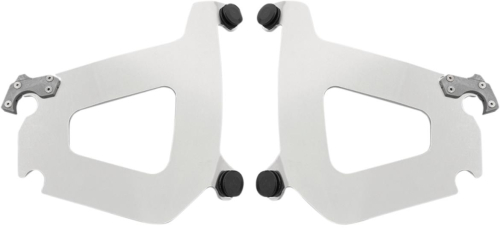 Memphis Shades - Memphis Shades Plates-Only Kit for Bullet Fairing - Polished - MEK1711