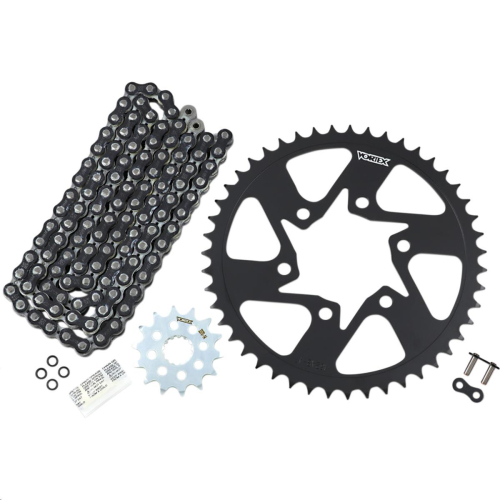 Vortex - Vortex HFRS Hyper Fast 520 Street Conversion Chain and Sprocket Kit - Black - CK6398