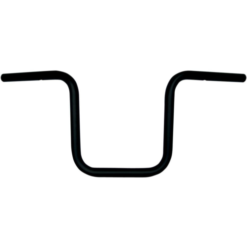 Todds Cycle - Todds Cycle 1in. Beater Bar -10in. - Flat Black - 0601-2108