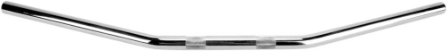 Flanders - Flanders 1in. Springer 18deg. Wide Drag Bar - Knurled and Dimpled - Chrome - 650-08497