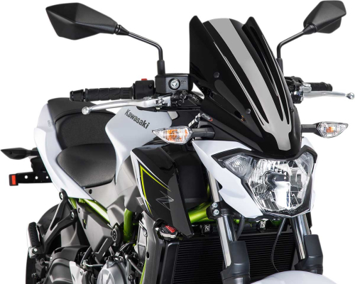 PUIG - PUIG Naked New Generation Touring Windscreen - Black - 9369N
