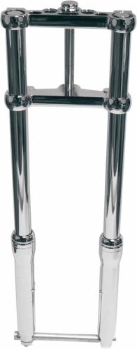 Custom Cycle - Custom Cycle 49mm Show Chrome Fork Tubes - 25.50in. - T 2013
