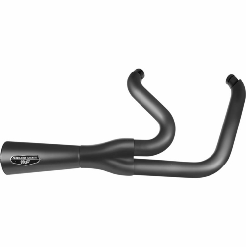 Arlen Ness - Arlen Ness F-Bomb 2-Into-1 Exhaust System - Black - 7213102