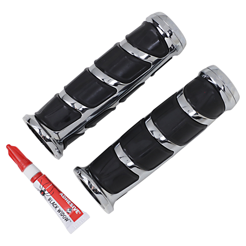 Kuryakyn - Kuryakyn Kinetic Grips - Chrome - 6372