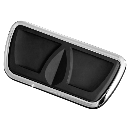 Kuryakyn - Kuryakyn Kinetic Brake Pedal Pad - Chrome - 4310