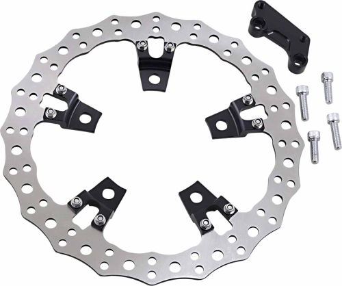 Arlen Ness - Arlen Ness Big Brake Jagged Floating Rotor Kit - 02-950