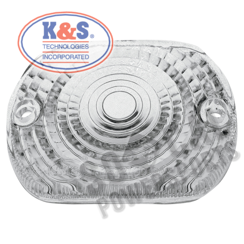 K&S Technologies - K&S Technologies DOT Approved Turn Signal Replacement Lens - Clear - 25-2160C