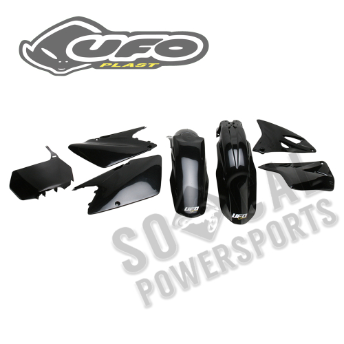 UFO Plastics - UFO Plastics Complete Body Kit - Black - SUKIT401-001
