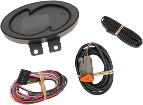 Dakota Digital - Dakota Digital MCL-5100 Series Universal Information Systems Gauge - Oval Style - Black - MCL-5100-K
