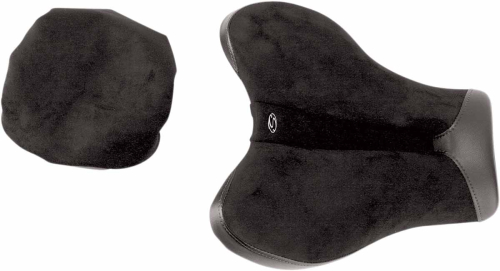 Saddlemen - Saddlemen Gel-Channel Sport One-Piece Solo Seat with Rear Cover - 0810-0814