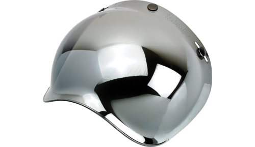 Biltwell Inc. - Biltwell Inc. Anti-Fog Bubble Shields - Chrome Mirror - 2001-221