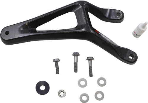 Akrapovic - Akrapovic Exhaust Muffler Bracket - Carbon Fiber - P-MBK10SO2
