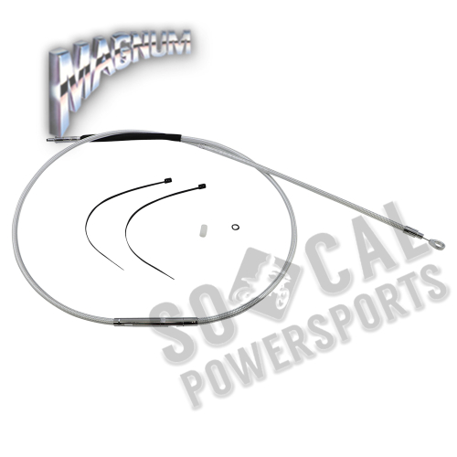 Magnum - Magnum Alternative Length Sterling Chromite II Braided High Efficiency Clutch Cable - 80 11/16in. - 322224HE