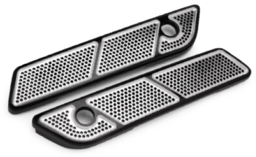 Paul Yaffe Originals - Paul Yaffe Originals Latch Covers for Speed Freak Saddlebags - Chrome - SBL-SF-C