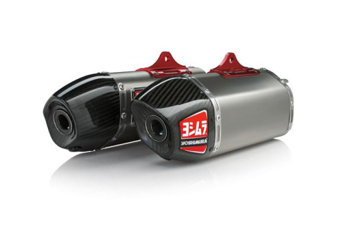 Yoshimura - Yoshimura RS-9 Signature Series Dual Full System - Titanium Muffler - 228421H720