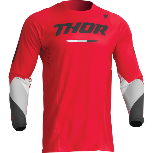 Thor - Thor Pulse Tactic Jersey - 2910-7079 - Red - Small