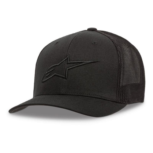 Alpinestars - Alpinestars Ageless Stretch Mesh Hat - 1038810061010LX - Black/Black - Lg-XL