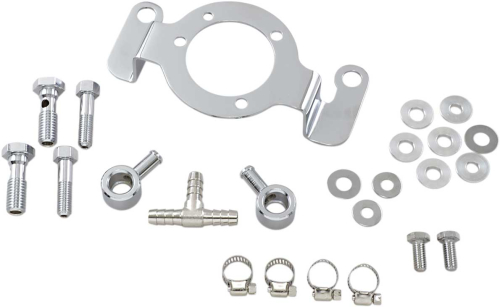 Drag Specialties - Drag Specialties Crankcase Breather/Support Bracket Kit - DS-289060