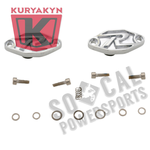 Kuryakyn - Kuryakyn Pro-R Butterfly Shaft Caps - 9333