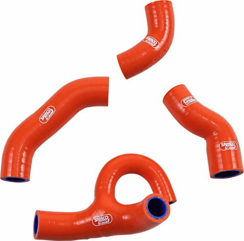Moose Racing - Moose Racing OEM Fit Radiator Hose Kit - 4 Piece - Orange - KTM117-OR