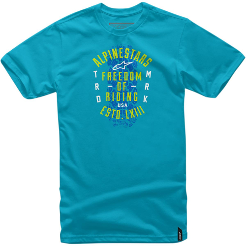Alpinestars - Alpinestars Override T-Shirt - 101672011762X - Turquoise - 2XL